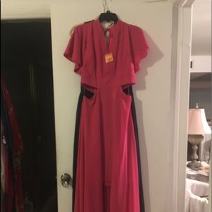 XOXO Hot Pink Pantsuit Jumpsuit 🤺 🧜🏽‍♀️ 🤺 SIZE L